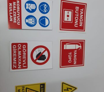 etiket baskı ankara reklam tabela pleksi